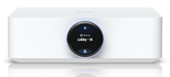 Ubiquiti PowerAmp Blanco con Dolby Atmos y Wi-Fi
