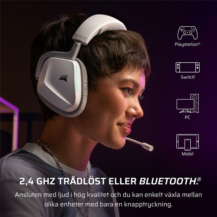 Corsair VOID Wireless v2 Blanco CA-9011380-WW Corsair VOID Wireless v2 Blanco CA-9011380-WW