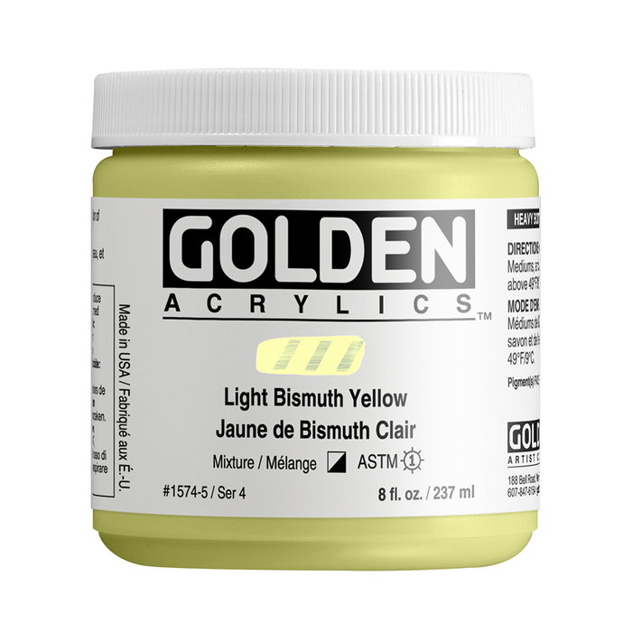 Golden Amarillo Claro Bismuto Heavy Body 237 ml Golden Amarillo Claro Bismuto Heavy Body 237 ml