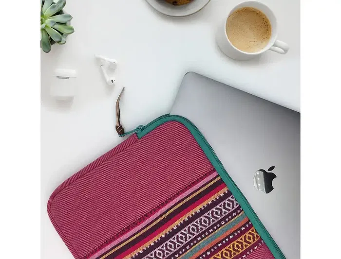 Wondee Funda para portátil 14" de Cereza para Protección Diaria y Viajes