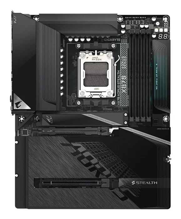GIGABYTE X870 AORUS STEALTH AM5 ATX DDR5 GIGABYTE X870 AORUS STEALTH AM5 ATX DDR5