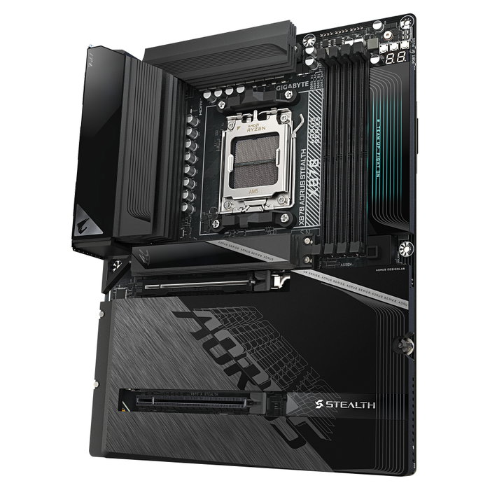 GIGABYTE X870 AORUS STEALTH AM5 ATX DDR5 GIGABYTE X870 AORUS STEALTH AM5 ATX DDR5