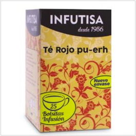 INFUTISA Té Pu-Erh Infusión 25 Bolsitas