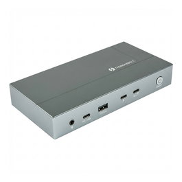 Kabelmeister Thunderbolt 4 Docking Station USB-C, Estación de Acoplamiento Universal para Mac y PC, Doble HDMI, 90W PD, 10 Gbps