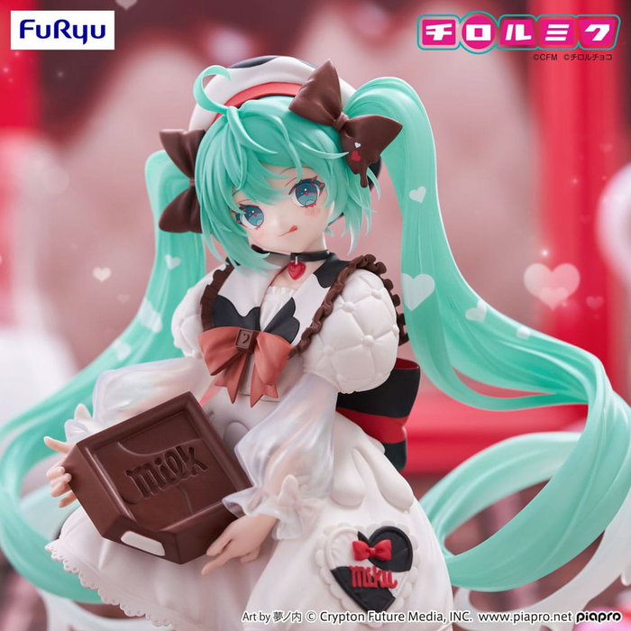 Hatsune Miku x Tirol Choco Estatua PVC Trio-Try-iT Hatsune Miku Milk Ver. 18 cm