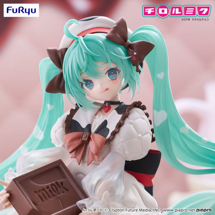 Hatsune Miku x Tirol Choco Estatua PVC Trio-Try-iT Hatsune Miku Milk Ver. 18 cm