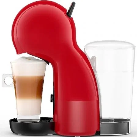 Krups Cafetera Dolce Gusto Piccolo XS KP1A35AS Roja, Cafetera de Cápsulas Manual de 15 Bares