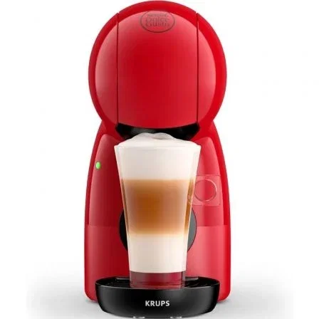 Krups Cafetera Dolce Gusto Piccolo XS KP1A35AS Roja, Cafetera de Cápsulas Manual de 15 Bares