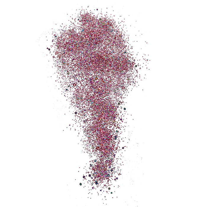 Nyx Professional Make Up Sombra de Ojos Glitter Brillants Metallic Beauty Beam, Sombras Purpurina en Polvo, 2.5g