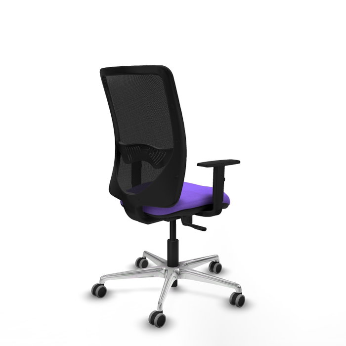 PIQUERAS Y CRESPO Silla de oficina Zulema Lila y Negro PIQUERAS Y CRESPO Silla de oficina Zulema Lila y Negro