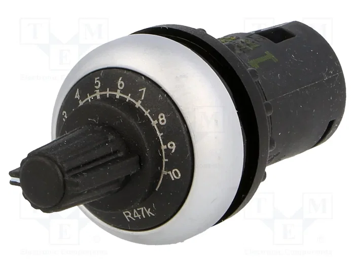 EATON ELECTRIC RMQ-Titan Potenciómetro 47kΩ 22mm EATON ELECTRIC RMQ-Titan Potenciómetro 47kΩ 22mm