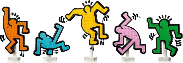 LEGO 31216 Art Keith Haring Figuras Bailarinas LEGO 31216 Art Keith Haring Figuras Bailarinas