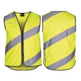 Wowow Chaleco de seguridad Roadie Amarillo fluorescente Talla XL Poliéster