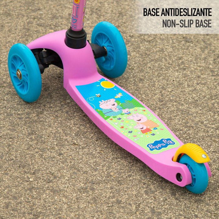 Patinete Scooter Peppa Pig Goma Metal Plástico Patinete Scooter Peppa Pig Goma Metal Plástico