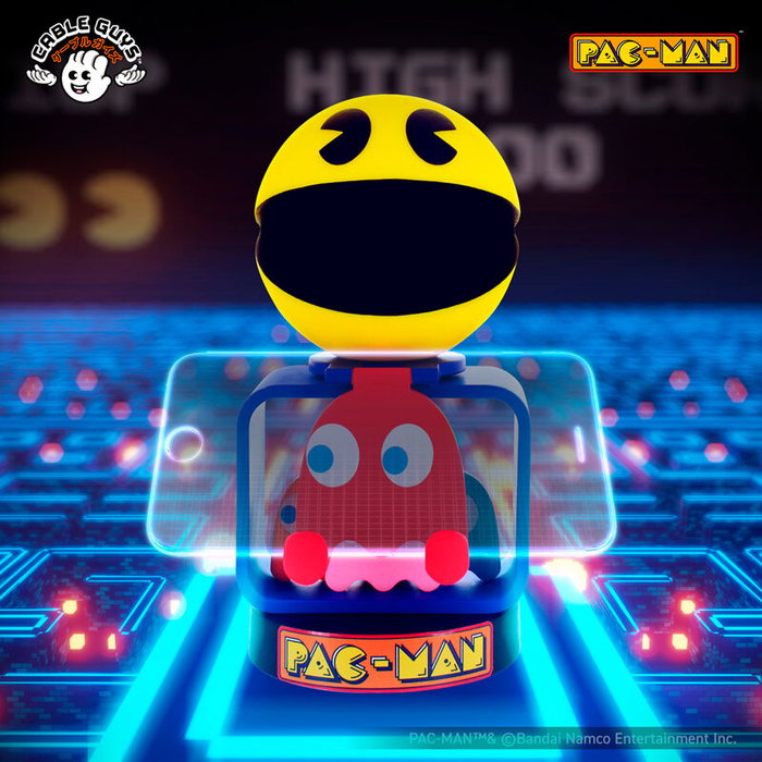 Exquisite Gaming Soporte Pac Man 20cm para Mandos y Teléfonos Móviles