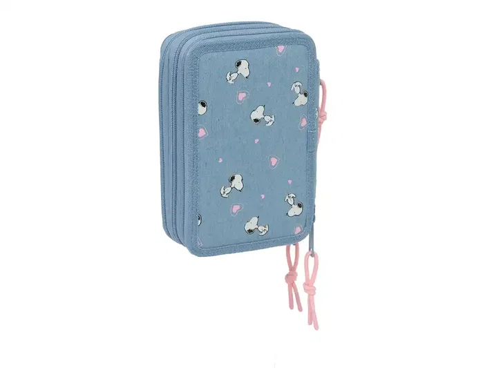 SAFTA Plumier Snoopy Peanuts Triple 37 piezas