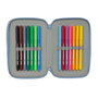 SAFTA Plumier Snoopy Peanuts Triple 37 piezas