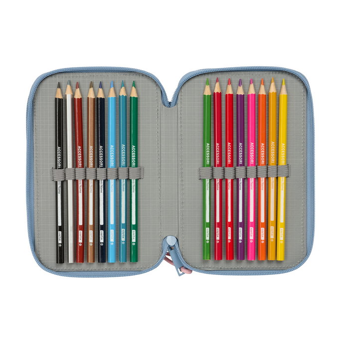 SAFTA Plumier Snoopy Peanuts Triple 37 piezas