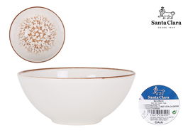 Santa Clara Bol para Cereales Gaia Monaco Brillo, Diámetro 16 cm (24 Unidades)