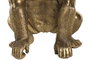 DKD Home Decor Figura de Resina Gorila Chicle Bronce