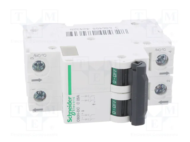 SCHNEIDER ELECTRIC Interruptor magnetotérmico ACTI9 C60H-DC 25A 2 polos