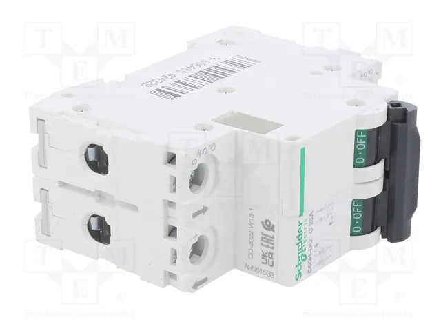 SCHNEIDER ELECTRIC Interruptor magnetotérmico ACTI9 C60H-DC 25A 2 polos