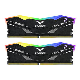Team Group T-FORCE DELTA RGB FF7D532G6000HC30DC01, 32 GB (2x16 GB) DDR5 6000 MHz CL30 AMD EXPO, 288-pin DIMM, Disipador Térmico, Iluminación RGB Multicolor