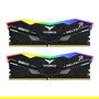 Team Group T-FORCE DELTA RGB FF7D532G6000HC30DC01, 32 GB (2x16 GB) DDR5 6000 MHz CL30 AMD EXPO, 288-pin DIMM, Disipador Térmico, Iluminación RGB Multicolor