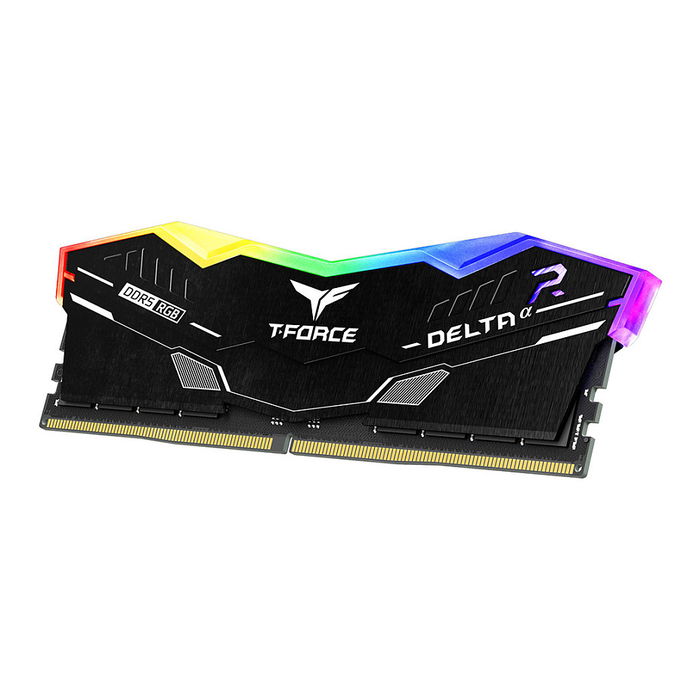 Team Group T-FORCE DELTA RGB FF7D532G6000HC30DC01, 32 GB (2x16 GB) DDR5 6000 MHz CL30 AMD EXPO, 288-pin DIMM, Disipador Térmico, Iluminación RGB Multicolor