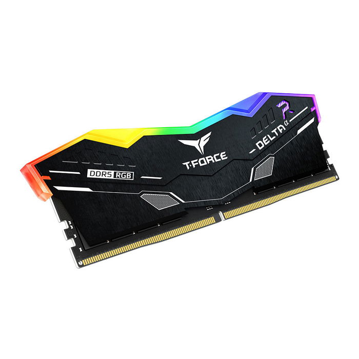 Team Group T-FORCE DELTA RGB FF7D532G6000HC30DC01, 32 GB (2x16 GB) DDR5 6000 MHz CL30 AMD EXPO, 288-pin DIMM, Disipador Térmico, Iluminación RGB Multicolor