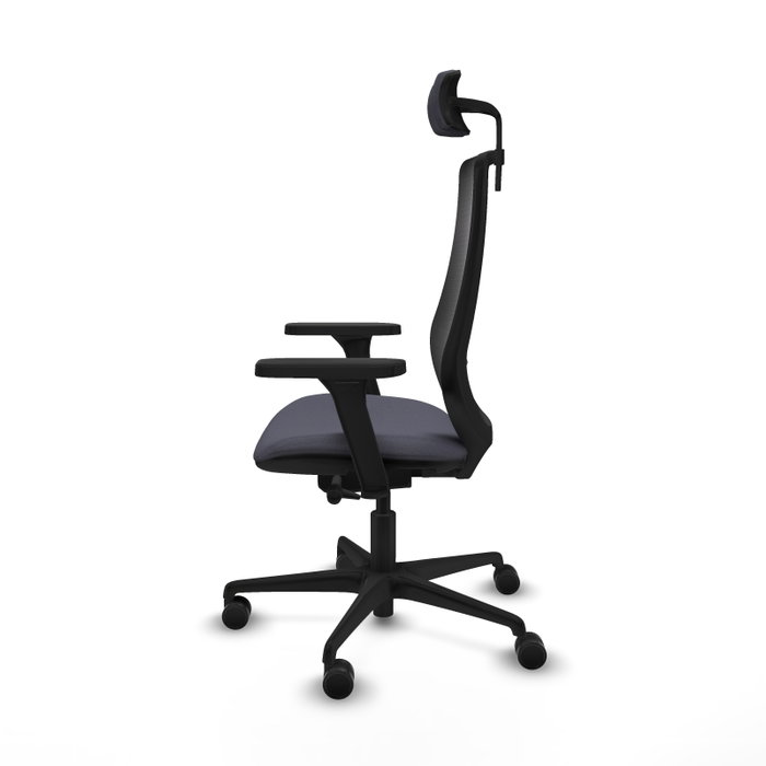 PIQUERAS Y CRESPO Silla de oficina Mardos con mecanismo Sincro/Traslack, Gris oscuro/Negro PIQUERAS Y CRESPO Silla de oficina Mardos con mecanismo Sincro/Traslack, Gris oscuro/Negro