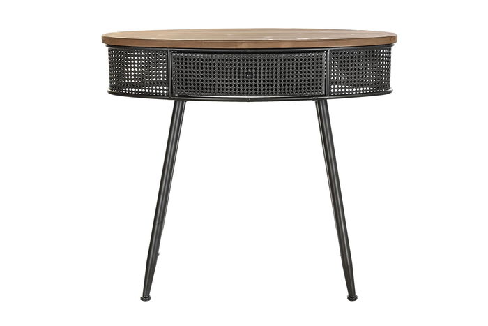 DKD Home Decor Consola Loft Negro Marron 39 x 78 x 90.5 cm