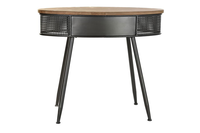 DKD Home Decor Consola Loft Negro Marron 39 x 78 x 90.5 cm