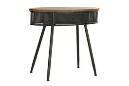 DKD Home Decor Consola Loft Negro Marron 39 x 78 x 90.5 cm