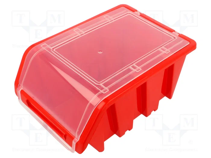 KISTENBERG Taza decorativa TRUCK PLUS roja con cierre a presión KISTENBERG Taza decorativa TRUCK PLUS roja con cierre a presión