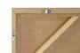 DKD Home Decor Cuadro de Lino y PS Enmarcado Natural 160x4x100 cm