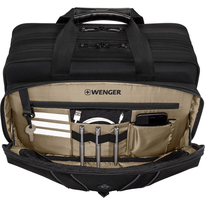 Wenger Legacy Black Series Maletín para Portátil 16 Pulgadas Negro Wenger Legacy Black Series Maletín para Portátil 16 Pulgadas Negro