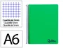 Liderpapel Cuaderno Espiral Micro A6 Wonder Verde Oscuro 120 Hojas Cuadro 5mm