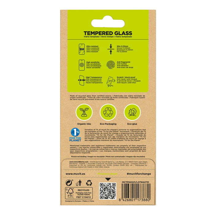 Protector de Pantalla para Móvil Muvit for Change Galaxy A05S