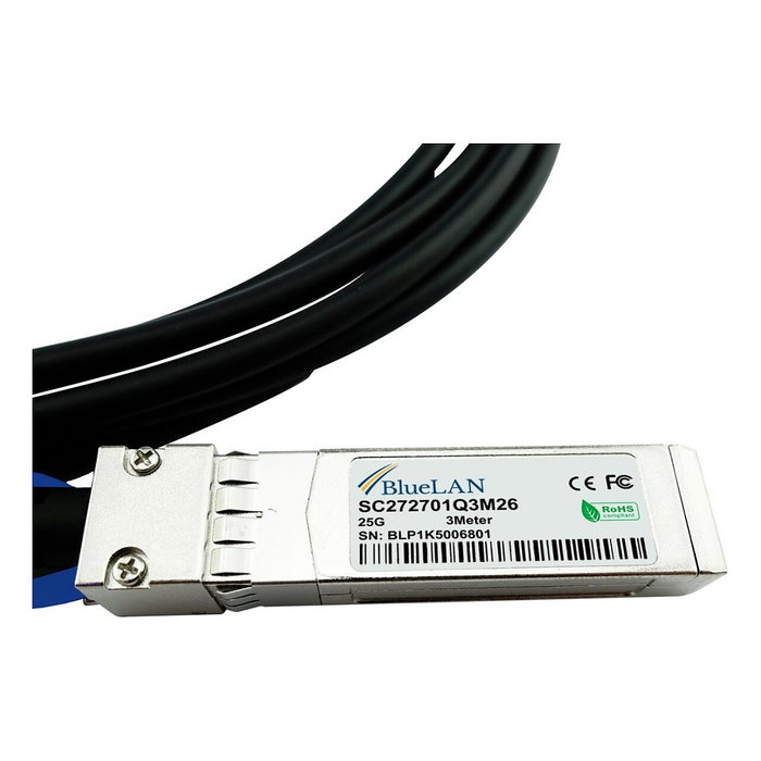 BlueOptics SFP28-DAC-3M-UQ 25Gb 3m SFP28 DAC