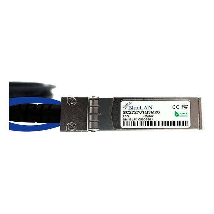 BlueOptics SFP28-DAC-3M-UQ 25Gb 3m SFP28 DAC