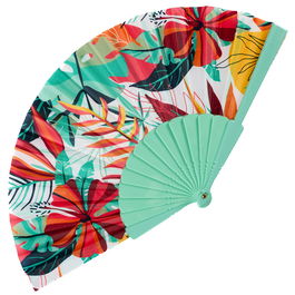 Jet Lag Abanico Paradis Exotique Plástico