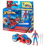 Hasbro Spider-Man Moto Aracnida F6899 Figura de Acción con Lanzador