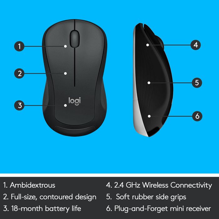 Logitech MK540 Advanced Conjunto de Teclado y Ratón Negro/Blanco