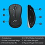 Logitech MK540 Advanced Conjunto de Teclado y Ratón Negro/Blanco