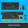 Logitech MK540 Advanced Conjunto de Teclado y Ratón Negro/Blanco