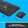 Logitech MK540 Advanced Conjunto de Teclado y Ratón Negro/Blanco