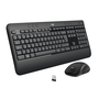 Logitech MK540 Advanced Conjunto de Teclado y Ratón Negro/Blanco