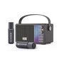 SAMI Altavoz Karaoke Puro Sound Multimedia - 15W - 2 Micrófonos Incluidos
