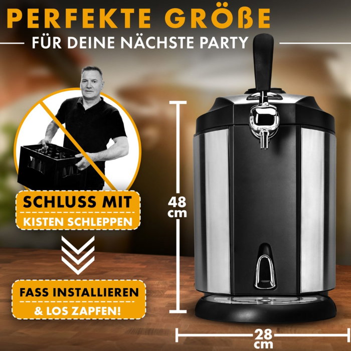 Clatronic BZ 3740 inox Beer Dispenser